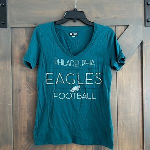 NFL Philadelphia Eagles Football Womens T-shirt size Medium
